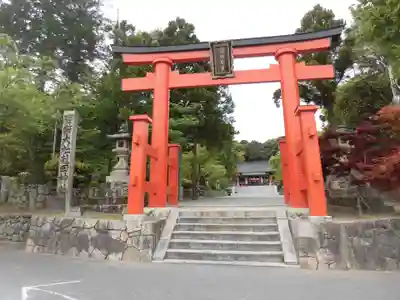 龍田大社の鳥居
