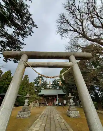 三春大神宮の鳥居