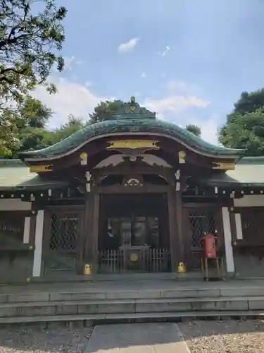 白金氷川神社の本殿・本堂