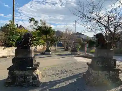 加茂神社の狛犬