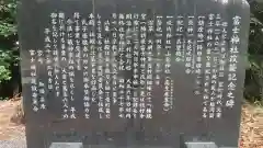 富士神社の歴史