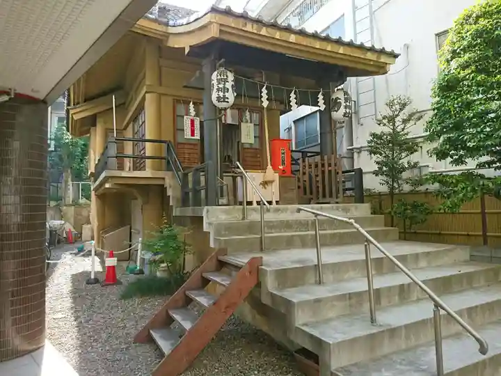 飯倉熊野神社の本殿・本堂