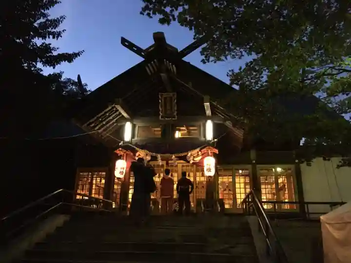厚別神社の本殿・本堂