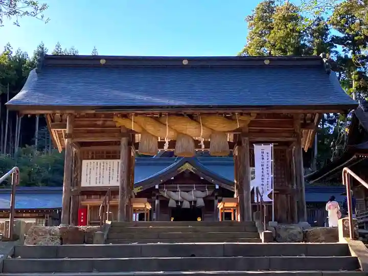 熊野大社の山門・神門