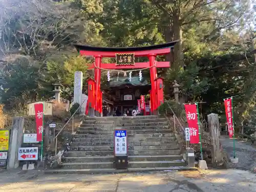 鷲子山上神社の鳥居