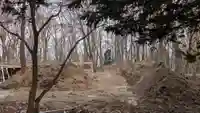 鷹栖神社の庭園