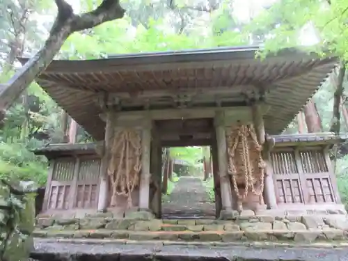 百済寺の山門・神門