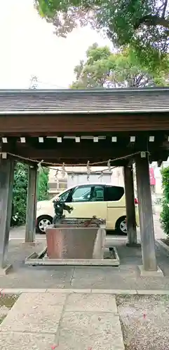 寒川神社の手水舎
