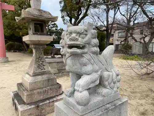 證誠神社の狛犬