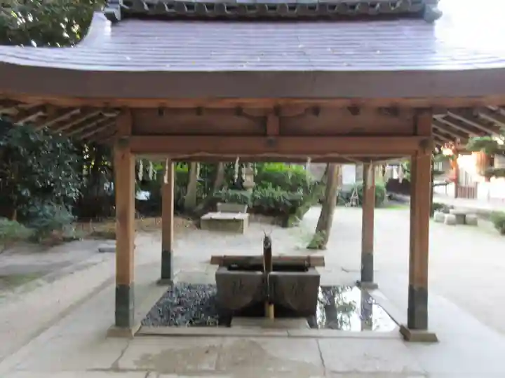 廣瀬大社の手水舎