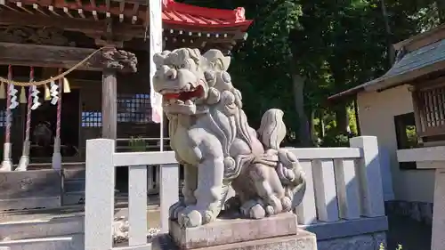 旭鎮守八幡神社の狛犬