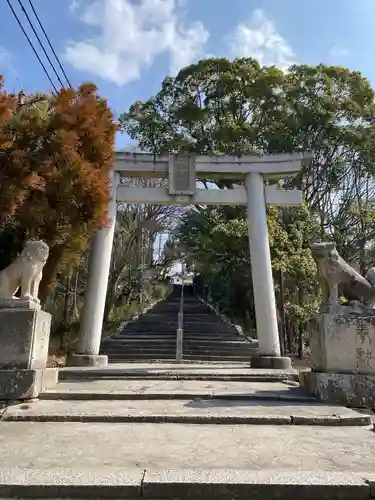 玉井宮東照宮の鳥居