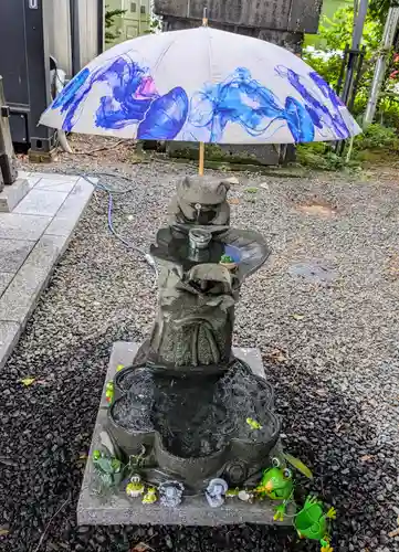 札幌諏訪神社の手水