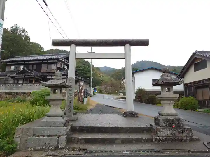眞名井神社(籠神社奥宮)の鳥居