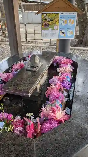 新琴似神社の手水舎