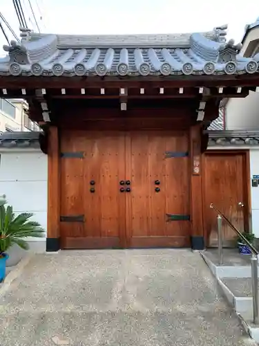 得浄寺の山門