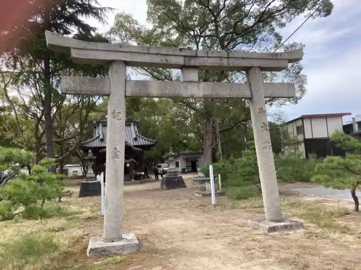 清水八幡神社の鳥居
