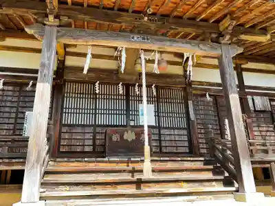 黒戸奈神社の本殿・本堂
