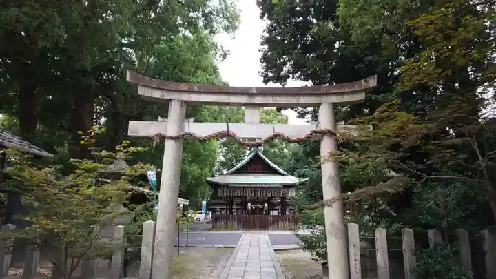 田中神社の鳥居