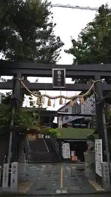 菊名神社の鳥居