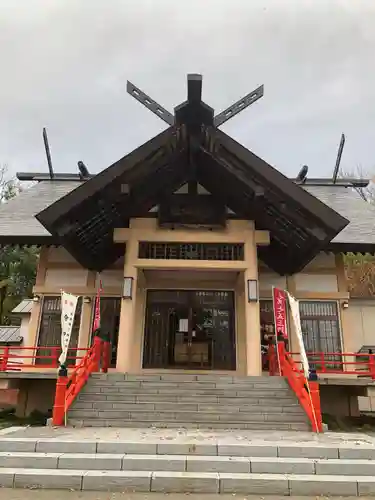 余市神社の本殿