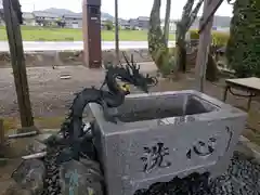 御沢神社の手水