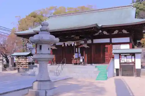 饒津神社の本殿