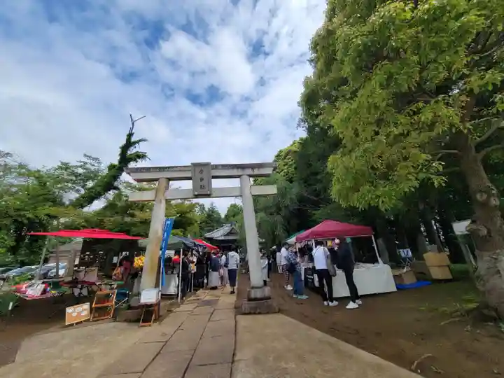 伏木香取神社の鳥居