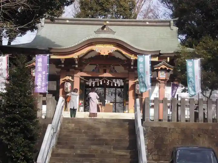 北澤八幡神社の本殿・本堂