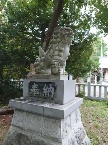 永山神社の狛犬