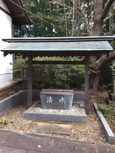 鷲神社の手水舎