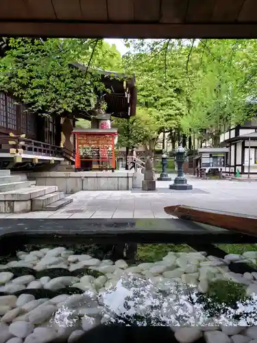 熊野神社の手水舎