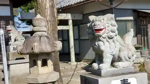 秋葉神社の狛犬