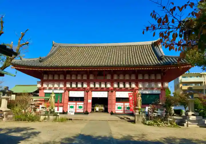 愛染堂勝鬘院の本殿・本堂