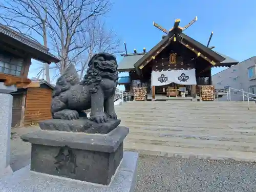 札幌諏訪神社の狛犬