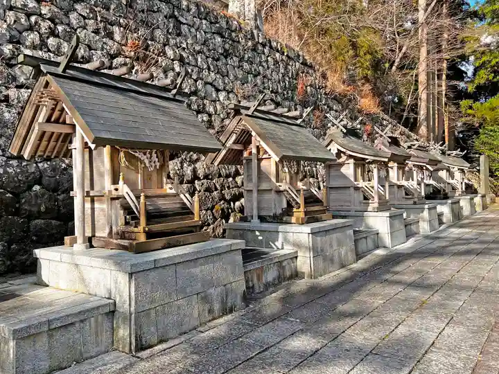 秋葉山本宮 秋葉神社 上社の末社・摂社