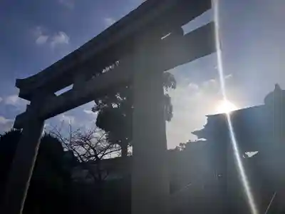 吹揚神社の鳥居