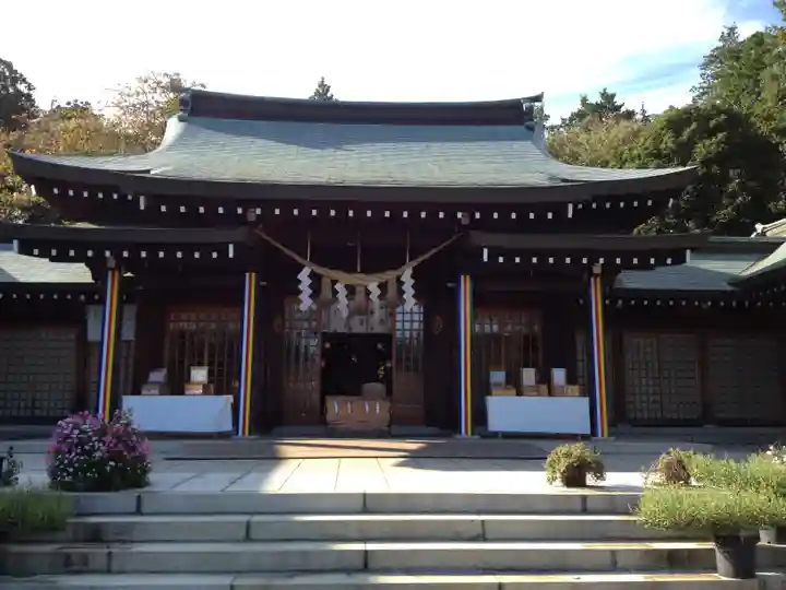 茨城縣護國神社の本殿・本堂