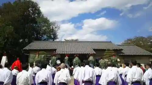 天津司神社の神楽
