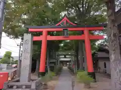 丸子山王日枝神社の鳥居