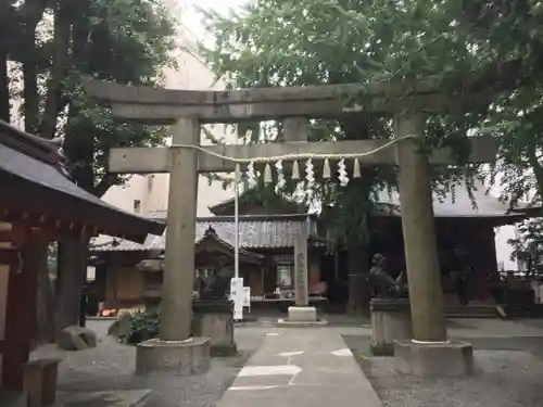 日本橋日枝神社の鳥居