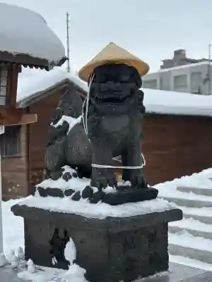 札幌諏訪神社の狛犬