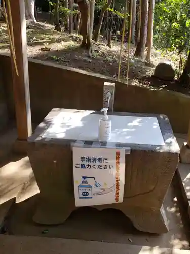 駒形神社の手水舎