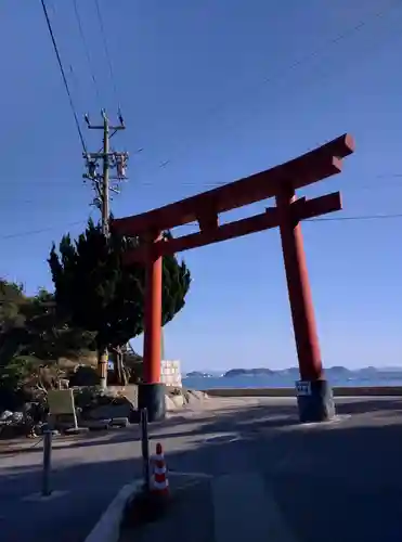 羽豆神社の鳥居