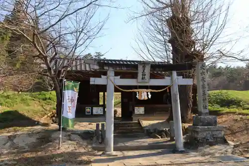 大六天麻王神社の鳥居