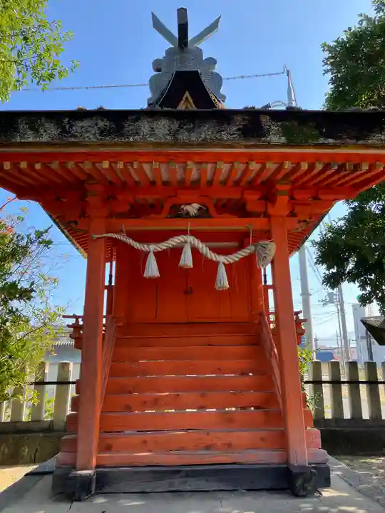 入鹿神社の本殿・本堂