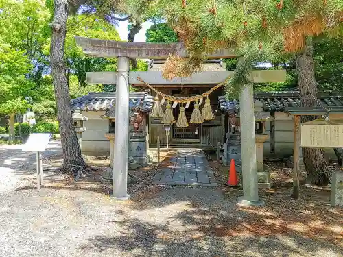 御剱八幡宮の鳥居