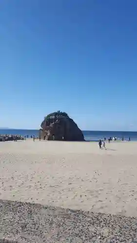 稲佐の浜　弁天島(島根県)