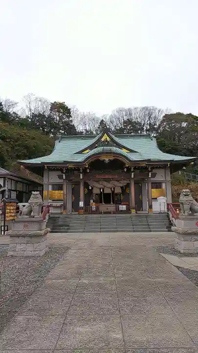 本牧神社の本殿・本堂