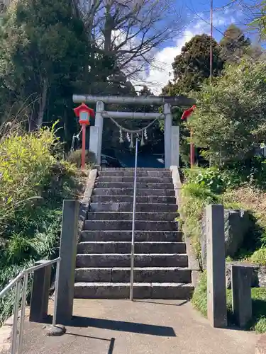 藏皇神社の鳥居